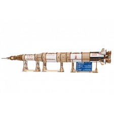 Ugears 3D fa mechanikus puzzle - NASA Saturn V modell puzzle, kirakós