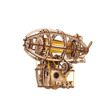 UGEARS 3D fa mechanikus puzzle STEAMPUNK AIRSHIP puzzle, kirakós