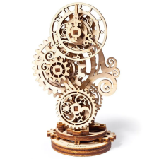 UGEARS 3D fa mechanikus puzzle Steampunk óra fajáték