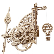  Ugears 3D óra puzzle inga mechanizmussal puzzle, kirakós
