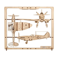 UGEARS Model Fighter Aircraft 2.5D Puzzle puzzle, kirakós