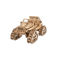 Ugears pásos terepjáró 3D fa mechanikus puzzle puzzle, kirakós
