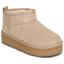 UGG Csizmák KIDS' CLASSIC ULTRA MINI PLATFORM Bézs 38 gyerek csizma, bakancs