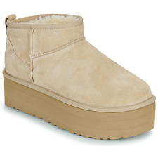 UGG Csizmák W CLASSIC ULTRA MINI PLATFORM Bézs 38 női csizma, bakancs