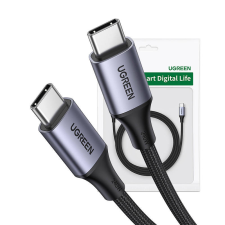 uGreen 15311 2 x USB-C Kábel, 1m (szürke) kábel és adapter