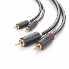 uGreen 2RCA Cinch- 2RCA Cinch kábel 3m fekete (10519) (UG10519) kábel és adapter