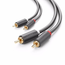 uGreen 2RCA Cinch- 2RCA Cinch kábel 5m fekete (10520) kábel és adapter