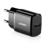 uGreen adapter ED011, USB, 2.1A, fekete (50459) (UG50459)