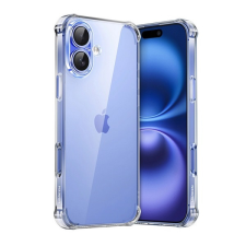 uGreen Apple iPhone 16 bright cushion szilikon telefonvédő (ütésállóság, légpárnás sarok) átlátszó tok és táska