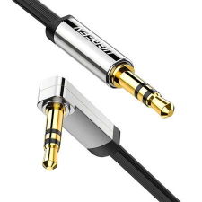uGreen AV119 Jack 3,5 mm lapos kábel 5m fekete (10729) (ug10729) kábel és adapter