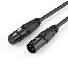 uGreen AV130 XLR anya- XLR apa kábel, 1m, fekete (20708) (UG20708) - Audió kábel kábel és adapter