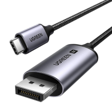 uGreen Cable UGREEN CM556 USB-C to DisplayPort 8K 1m (black) kábel és adapter