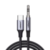 uGreen CM450 USB-C- AUX mini jack, 3.5mm, kábel, 1m, fekete (20192) (UG20192)