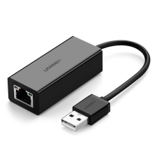 uGreen CR110 USB-RJ45 hálózati adapter (fekete) kábel és adapter