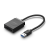 uGreen CR127 kártyaolvasó (microSD / SD + fix USB-A kábel) fekete (CR127)