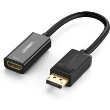 uGreen DisplayPort HDMI Átalakító Fekete 10cm 40362 kábel és adapter