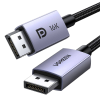 uGreen DP118 DisplayPort  kábel 16K 2m fekete (15384) (15384)