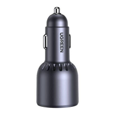 uGreen EC703 USB-A + 2xUSB-C 75W autós töltő (35024) (35024) mobiltelefon kellék