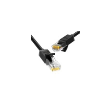 uGreen Ethernet RJ45 hálózati kábel, Cat.6, UTP, 2m (fekete) kábel és adapter