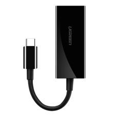 uGreen External Gigabit Ethernet adapter USB-C male UGREEN (black) kábel és adapter
