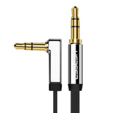 uGreen Flat audio kábel 3.5mm mini jack 2m, ezüst mobiltelefon kellék