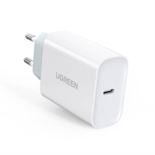 uGreen gyors fali töltő adapter USB úti Type-c Power Delivery 30 W Quick Charge 4.0 fehér (70161) mobiltelefon kellék
