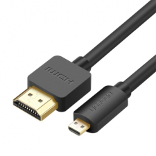 uGreen HD127 kábel HDMI - micro HDMI 4K 1.5m, fekete kábel és adapter