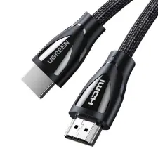 uGreen HD140 HDMI 2.1 kábel, 8K 60Hz, 3m (fekete) kábel és adapter