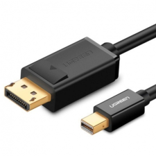 uGreen MD105 kábel Mini DP / DP 1.5m, fekete kábel és adapter