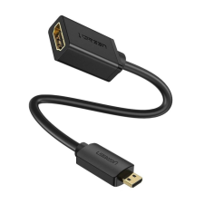 uGreen Micro HDMI-HDMI adapter 20cm fekete (20134B) kábel és adapter