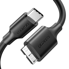 uGreen Micro-USB - USB-C kábel 1m fekete (20103) (ugreen20103) kábel és adapter
