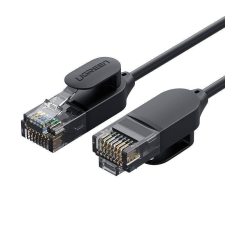 uGreen NW122 Ethernet RJ45, Cat.6A, UTP hálózati kábel, 3m (fekete) kábel és adapter