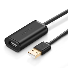 uGreen &quot;UGREEN US121 aktív USB 2.0 hosszabbító kábel, 15 m (fekete) &quot; kábel és adapter