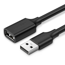 uGreen US103 USB-A apa - USB-A anya 2.0 Hosszabbító kábel - Fekete (2m) kábel és adapter
