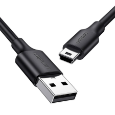 uGreen US132 USB - mini USB kábel, 0,25m (fekete) kábel és adapter