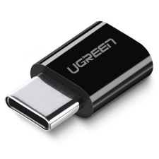 uGreen US157 micro USB - USB-C adapter (fekete) kábel és adapter