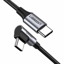 uGreen US255 USB-C - USB-C kábel 0.5m fekete (50122B) (50122B) kábel és adapter