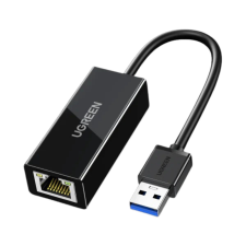 uGreen USB 3.0 Ethernet 1Gbps RJ45 Lan Adapter, Átalakító Kábel [CR111] kábel és adapter