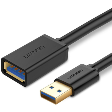 uGreen USB 3.0 hosszabító kábel 1,5 m fekete (30126) (UG30126) kábel és adapter