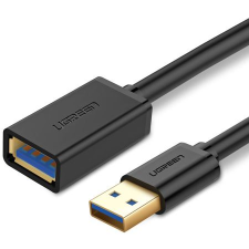 uGreen USB-A anya-apa kábel 2 m fekete (10373B) (U10373B) kábel és adapter