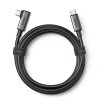 uGreen USB-C apa - USB-C apa Adat és töltőkábel - Fekete (5m) (90629-UGREEN)