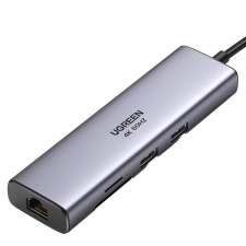 uGreen USB-C notebook dokkoló szürke (90568) (ugreen90568) laptop kellék