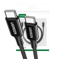  UGREEN USB-C to USB-C male/male cable 1m Black kábel és adapter