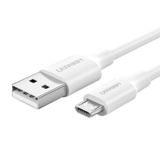 uGreen USB-Micro USB kábel, QC 3.0, 2.4A, 2m (fehér) kábel és adapter