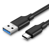 uGreen USB-USB-C 3.0 kábel 1,5 m fekete (20883) (UG20883) - Adatkábel