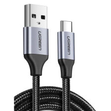 uGreen USB-USB-C kábel alumínium csatlakozóval, QC3.0, 1m, fekete (60126) (UG60126) kábel és adapter