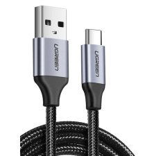 uGreen USB-USB-C QC3.0 UGREEN kábel 0,25 m alumínium csatlakozóval (fekete) kábel és adapter