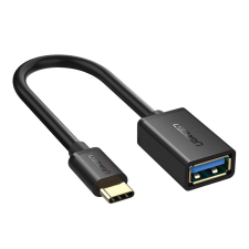 uGreen USB-USB-C UGREEN kábel 1 m (fekete) kábel és adapter
