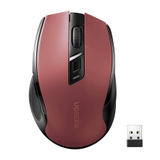 uGreen Wireless mouse UGREEN MU006 2.4 GHz + Bluetooth 5.0 (red) egér