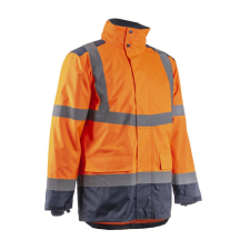  ÚJ! KAZAN KOMBINÁLHATÓ 4/1 HI-VIZ NARANCS TÉLIKABÁT_4XL láthatósági ruházat